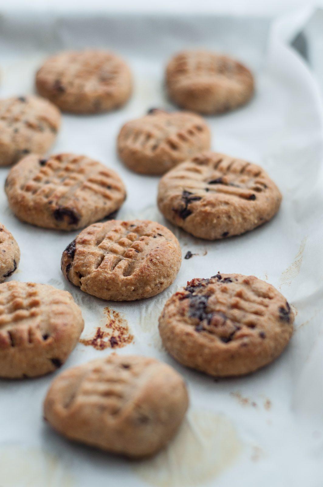 Foto em destaque de Bolachas de Amendoim e Banana