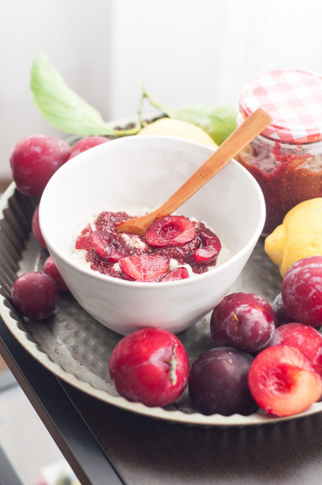 Foto em destaque de Compota de Ameixa e Chia