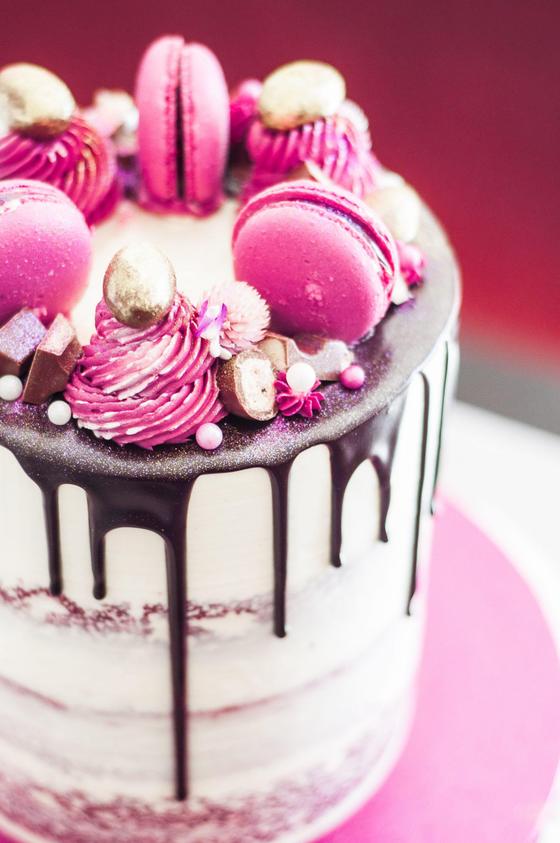 Foto em destaque de Bolo Macarons