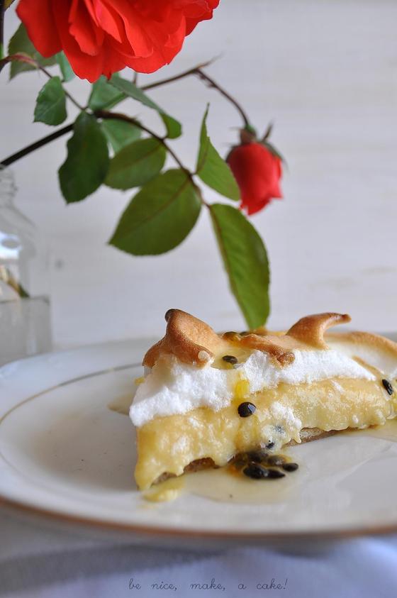 Foto em destaque de Tarte de Merengada de Maracujá