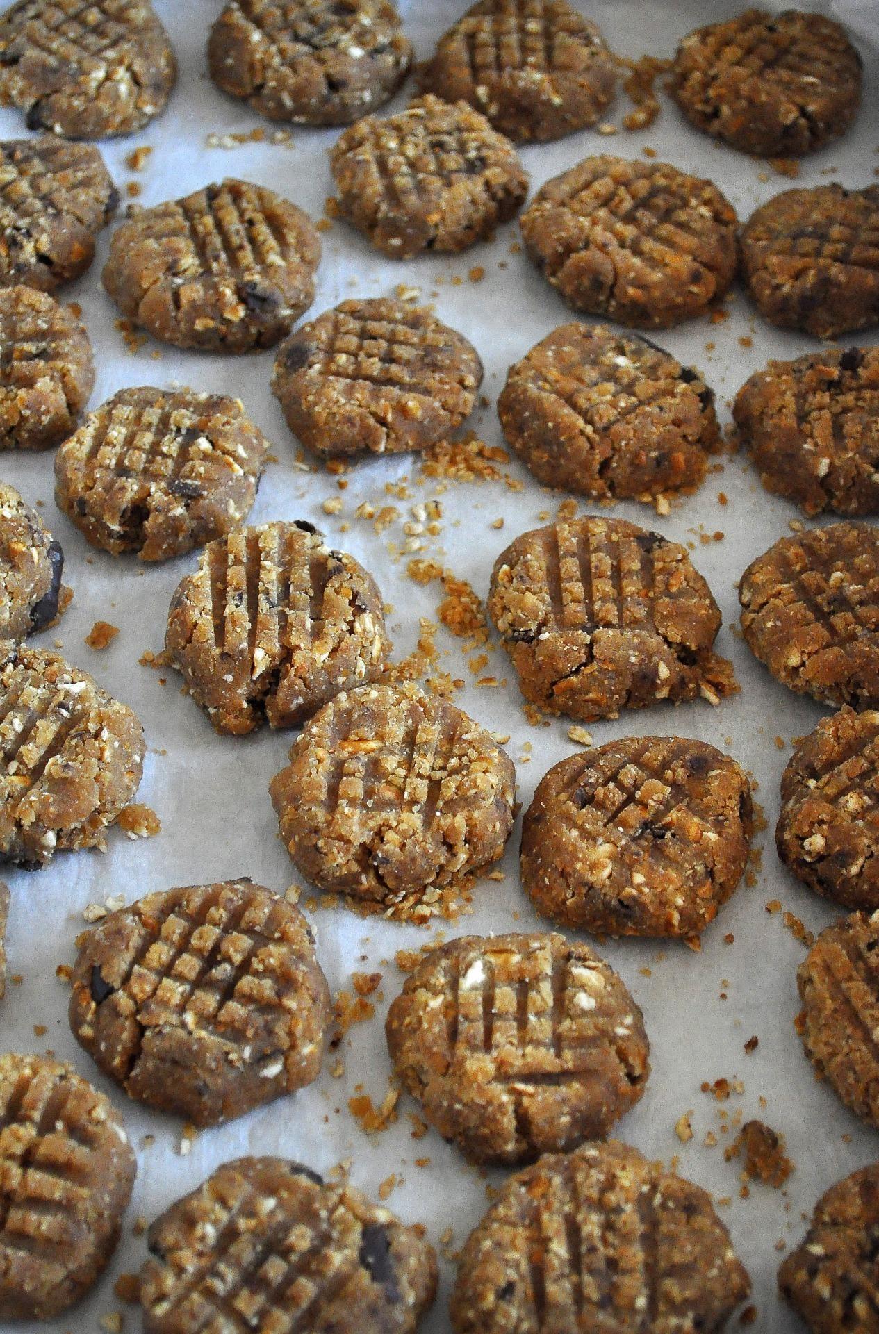 Foto em destaque de Bolachinhas de Manteiga de Amendoim