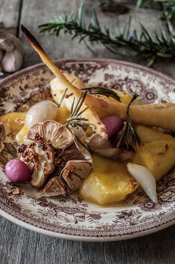 Foto em destaque de Assado de Batata e Pastinaca