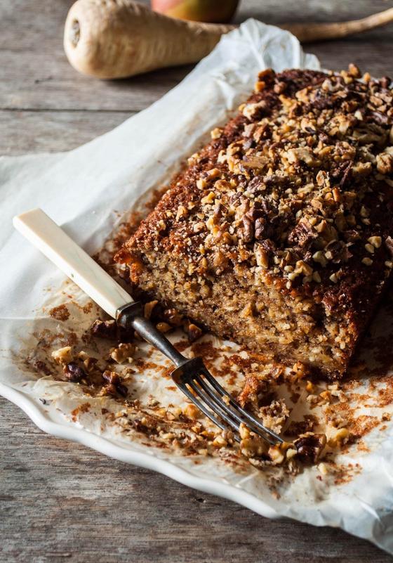 Foto em destaque de Bolo de Pastinaca e Maçã!